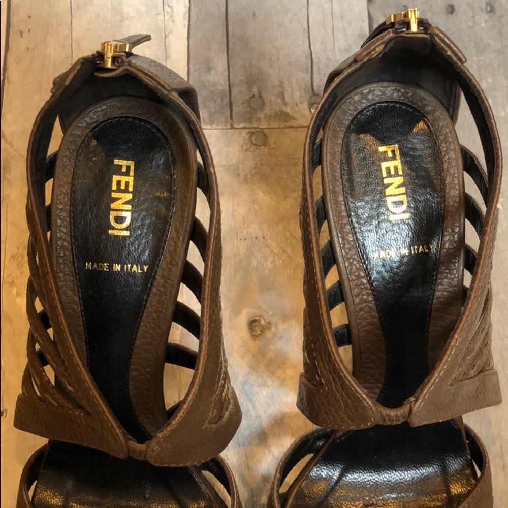 Fendi High Heel Sandals - Picture 2 of 7